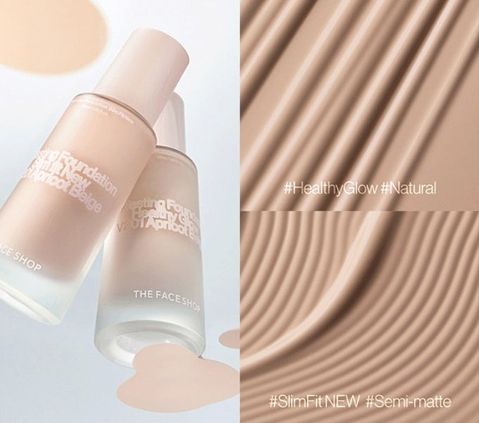 THE FACE SHOP Ink Lasting Foundation Slim Fit New 35ml #N203 Warm from Korea