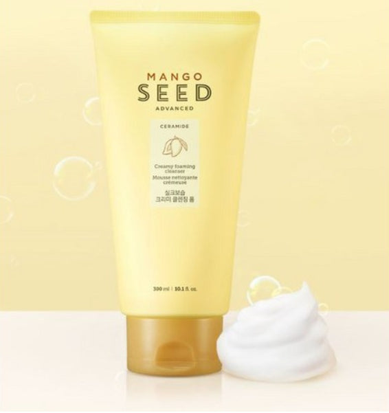 2 x THE FACE SHOP Mango Seed Creamy Foaming Cleanser 300ml from Korea
