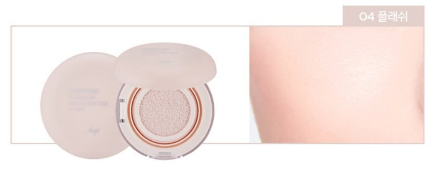 2 x THE FACE SHOP Moisture Cushion Blusher Flash 8g from Korea