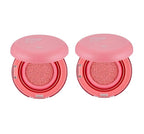 2 x THE FACE SHOP Moisture Cushion Blusher Pink 8g from Korea