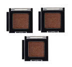 3 x THE FACE SHOP Mono Cube Eyeshadow Glitter, BR01 Brown Veil 1.5g - Sparkle Single from Korea