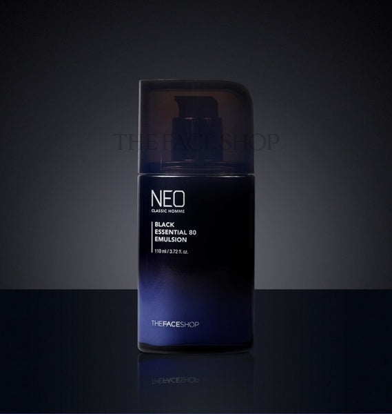 2 x [MEN] THE FACE SHOP NEO Classic Homme Black Essential 80 Emulsion 110ml from Korea