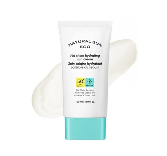 2 x THE FACE SHOP Natural Sun Eco No Shine Hydrating Sun Cream SPF50+ PA+++ 50ml from Korea