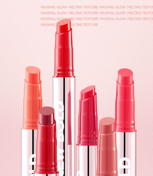 THE FACE SHOP New Bold Glow Melting Lip 2.9g #05 Rose Peanut from Korea