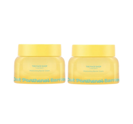 2 x THE FACE SHOP Oat Panthenol Moisturizing Barrier Cream 60ml from Korea