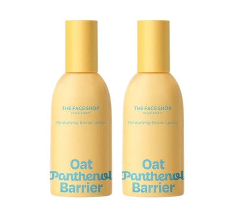 2 x THE FACE SHOP Oat Panthenol Moisturizing Barrier Lotion 150ml from Korea