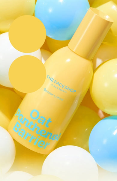 2 x THE FACE SHOP Oat Panthenol Moisturizing Barrier Lotion 150ml from Korea