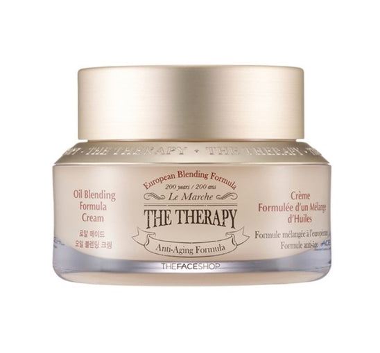 THE FACE SHOP The Therapy Oil Blending Formula Cream 50ml from Korea
