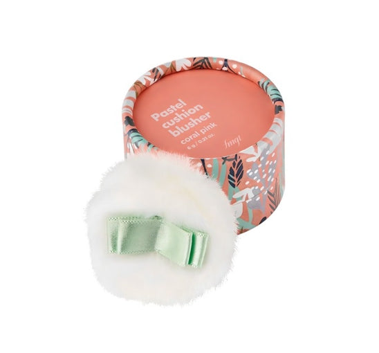 THE FACE SHOP Pastel Cushion Blusher Coral Pink 6g from Korea