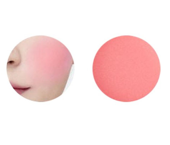 2 x THE FACE SHOP Pastel Cushion Blusher Coral Pink 6g from Korea