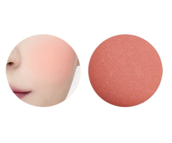 2 x THE FACE SHOP Pastel Cushion Blusher India Red 6g from Korea