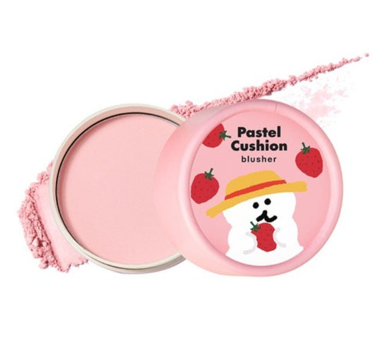 THE FACE SHOP Pastel Cushion Blusher #01 Whipping Strawberry 5g from Korea
