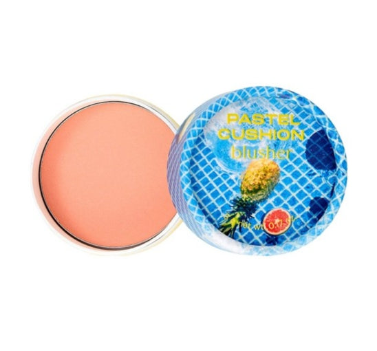 THE FACE SHOP Pastel Cushion Blusher #03 Poolside Orange 5g from Korea