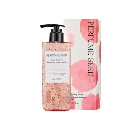 2 x THE FACE SHOP Perfum Seed Capsule Body Wash 300ml – Luxurious Fragrance & Soft Skin from Korea
