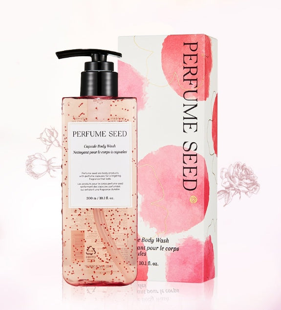 THE FACE SHOP Perfum Seed Capsule Body Wash 300ml – Luxurious Fragrance & Soft Skin from Korea