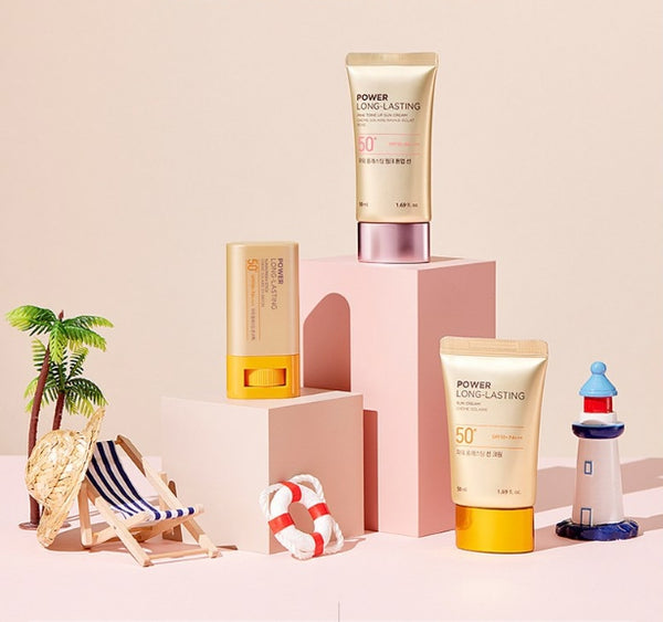 THE FACE SHOP Power Long-Lasting Sunscreen Stick SPF50+ PA++++ 18g from Korea