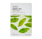 20 x THE FACE SHOP Real Nature Green Tea Face Mask 20g from Korea