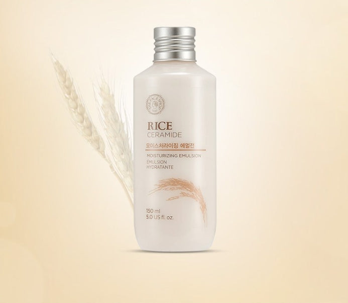 2 x THE FACE SHOP Rice Ceramide Moisturizing Emulsion 150ml from Korea