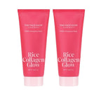 2 x THE FACE SHOP Rice Collagen Glow PDRN Wrapping Mask 70ml from Korea