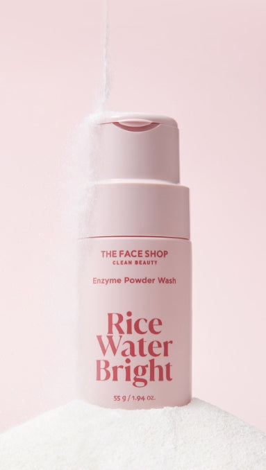 2 x THE FACE SHOP Rice Water Bright Enzyme Powder Wash 55g from Korea