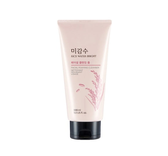 THE FACE SHOP Rice Water Bright Facial Foaming Cleanser 300ml from Korea