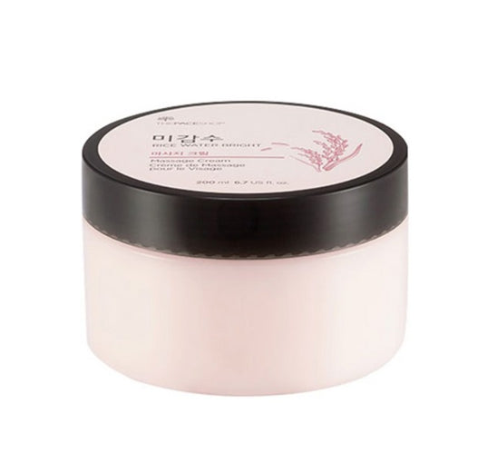 THE FACE SHOP Rice Water Bright Facial Massage Cream 200ml from Korea
