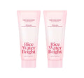 2 x THE FACE SHOP Rice Water Bright Milk & Jelly Double Foaming Cleanser 190ml from Korea