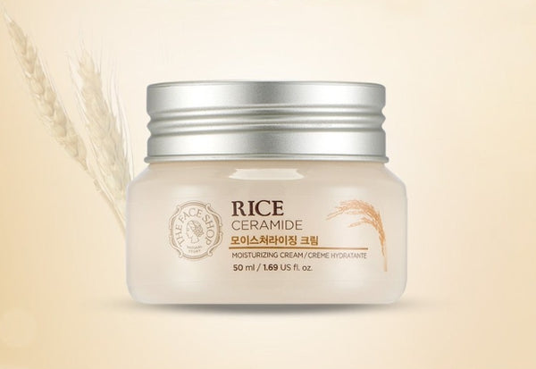THE FACE SHOP Rice & Ceramide Moisturizing Cream 50ml from Korea
