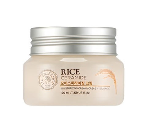 THE FACE SHOP Rice & Ceramide Moisturizing Cream 50ml from Korea