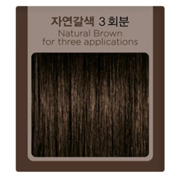 THE FACE SHOP Stylist 5 Minutes Speedy Hair Color Cream Natural Brown from Korea