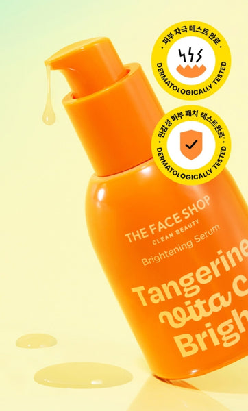 THE FACE SHOP Tangerine Vita C Brightening Serum 35ml from Korea