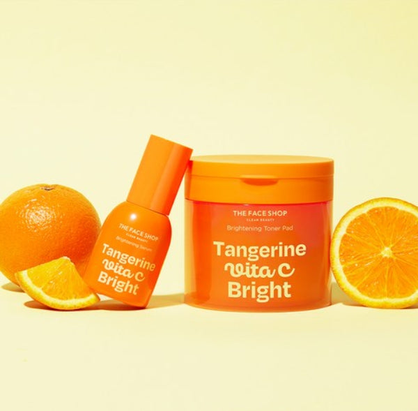 THE FACE SHOP Tangerine Vita C Brightening Serum 35ml from Korea