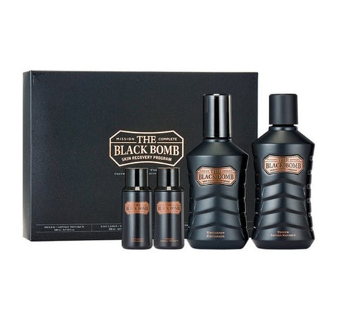 [MEN] THE FACE SHOP The Black Bomb Special Set For Men (4 items) from Korea