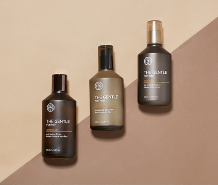 [MEN] THE FACE SHOP The Gentle For Men Anti-Aging Skincare Set (4 items) from Korea