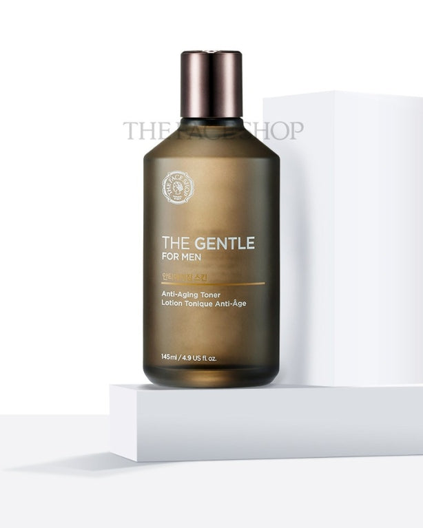 2 x [MEN] THE FACE SHOP The Gentle For Men Anti-Aging Toner 145ml from Korea