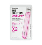 20 x THE FACE SHOP The Solution Double-Up Firming Face Mask 22ml from Korea