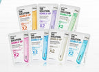 20 x THE FACE SHOP The Solution Double-Up Moisturizing Face Mask 22ml from Korea