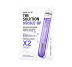 20 x THE FACE SHOP The Solution Double-Up Soothing Face Mask 20ml from Korea