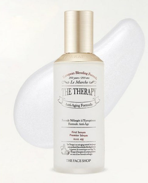 2 x THE FACE SHOP The Therapy First Serum 130ml – Anti‑Aging Hydrating Essence from Korea