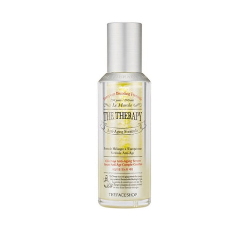 THE FACE SHOP The Therapy Oil-Drop Anti-Aging Facial Serum 45ml from Korea