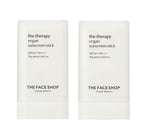 2 x THE FACE SHOP The Therapy Vegan Sunscreen Stick SPF50+ PA++++ 18g from Korea