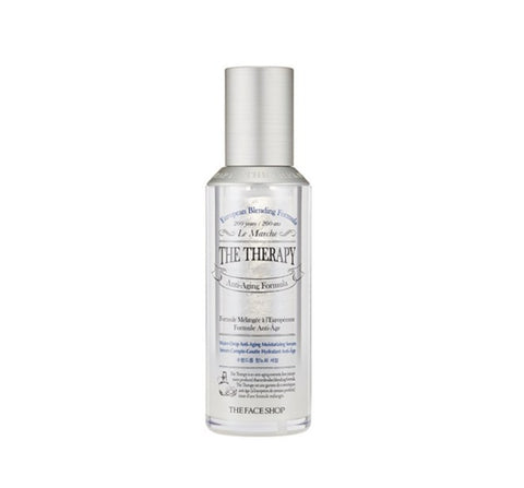 THE FACE SHOP The Therapy Water-Drop Anti-Aging Facial Serum 45ml - Deep Hydration & Wrinkle Care from Korea
