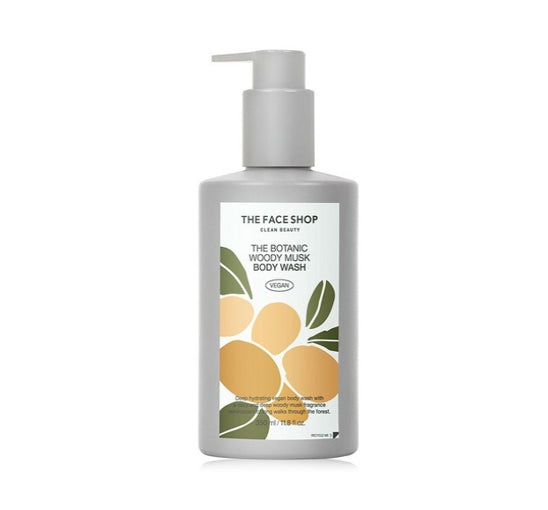 THE FACE SHOP Vigan The Botanic Woody Musk Body Wash 350ml  from Korea