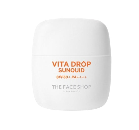 THE FACE SHOP Vita Drop Sunquid SPF50+ PA++++ 50ml - Lightweight Vitamin Sunscreen from Korea