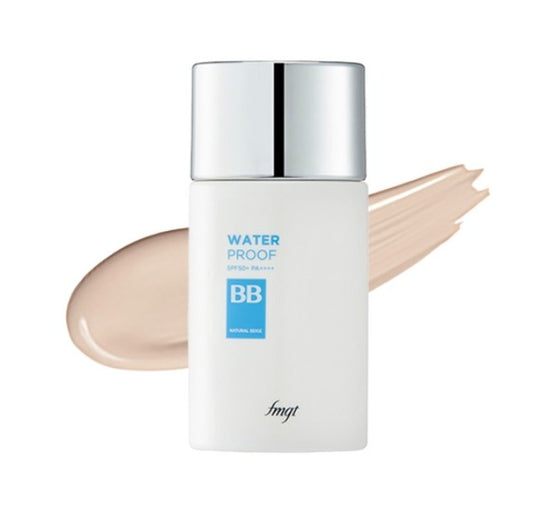 2 x THE FACE SHOP Waterproof BB Cream SPF50+ PA++++ 50ml (V203 Apricot Beige) - Sweat & Sebum‑Resistant from Korea