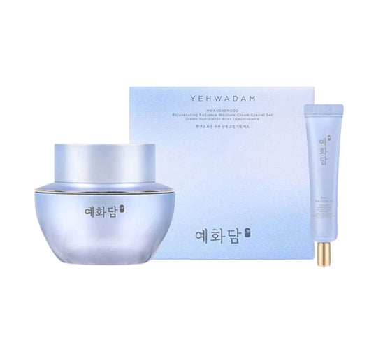 THE FACE SHOP Yehwadam Hwansaenggo Hwayun Moisture Radiance Cream Set (2 Items) from Korea