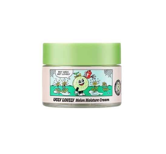 THE FACE SHOP UGLY LOVELY Melon Moisture Cream 50ml from Korea by THE FACE SHOP