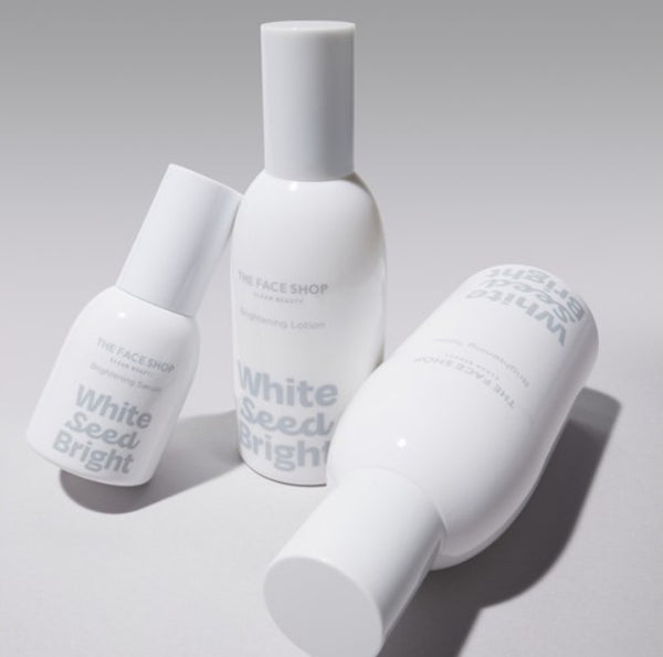 2 x THE FACE White Seed Brightening Toner 250ml – Radiance & Tone‑Care from Korea