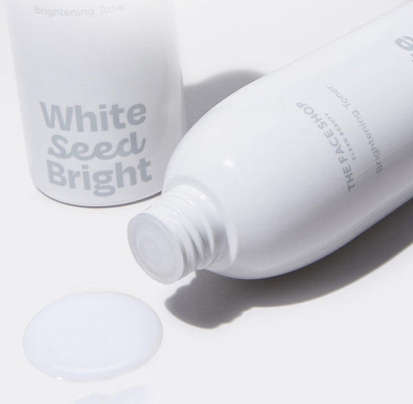 2 x THE FACE White Seed Brightening Toner 250ml – Radiance & Tone‑Care from Korea