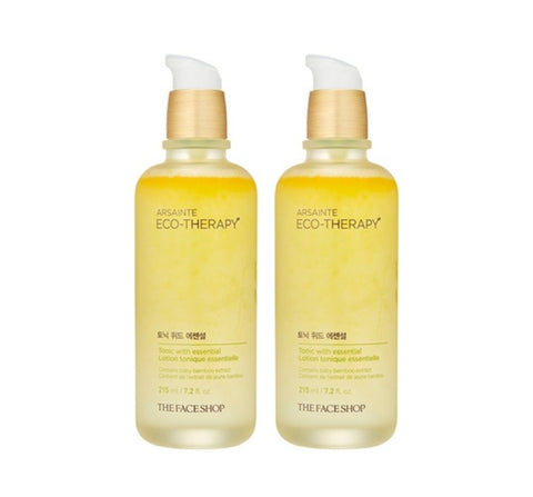 2 x THE FACE SHOP Arsainte Eco-Therapy Tonic With Essential 215ml from Korea